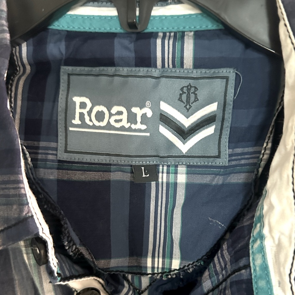 NWOT Mens Roar Iceman II Shirt L - Picture 3 of 7